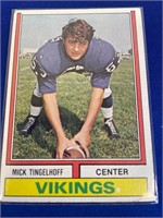 1974 Topps Mick Tingelhoff