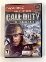 Call of Duty Finest Hour PlayStation 2 game