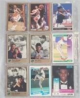 Lot of 107 90s Baseball/Basketball Cards