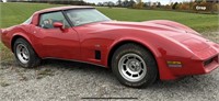 1980 Corvette VIN# 1Z876AS419397 not started since