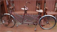 1960's HUFFY TANDEM BICYCLE GOOD CONDITION VINTAGE
