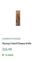 Maurice, soft cheese knife