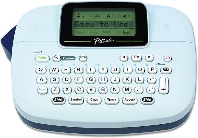 Brother PTM95 Label Maker, 9 Styles, 8 Patterns