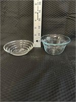 Two Small Glass Bowls