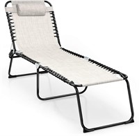Patio Chaise Lounge Chair Foldable