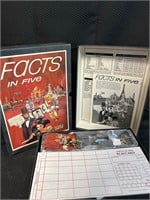 Retro - Vintage Facts in Five Board Game