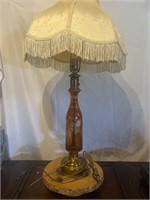 Vintage Paul Hansen grape type lamp w/ shade