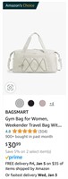 BAGSMART Gym Bag for Women