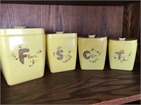 Vintage Canister Set