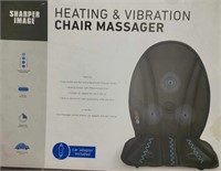 Sharper Image Vibrating and Heating Chair Massager