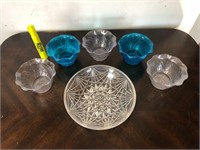 Acrylic Bowl and Dessert Cups