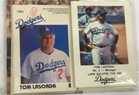Tommy Lasorda Collectible Vintage Cards