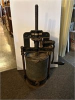 Large Antique cast iron Press