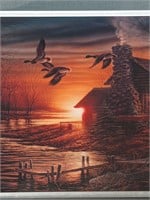 Terry Redlin "Golden Retreat" Print Awesome