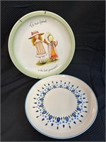 "True Friend" Plates Holly Hobbie