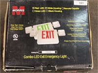 MORRIS combo LED exit emergency light