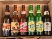 Nice collection Labeled Beer Bottles