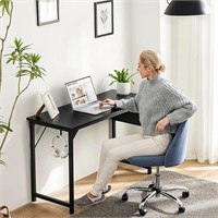 Small Computer Desk with Storage - 48 Inch