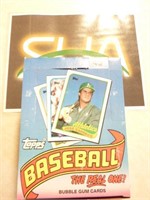 1989 Topps Baseball Box 36 Wax Packs New