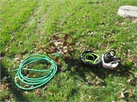 Hose real, 2 flex hoses, plastic hose