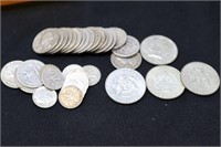 90% & 40% silver coins