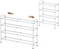 Gonfoam 4-Tier Expandable Shoe Rack