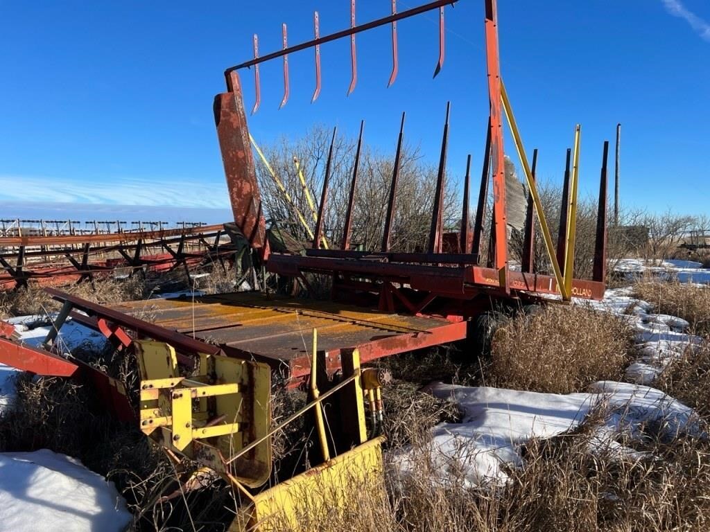 New Holland Model 1033 Bale Wagon. Not used in a