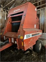 Hesston Model 550 Round Baler, 540 PTO. S/N: