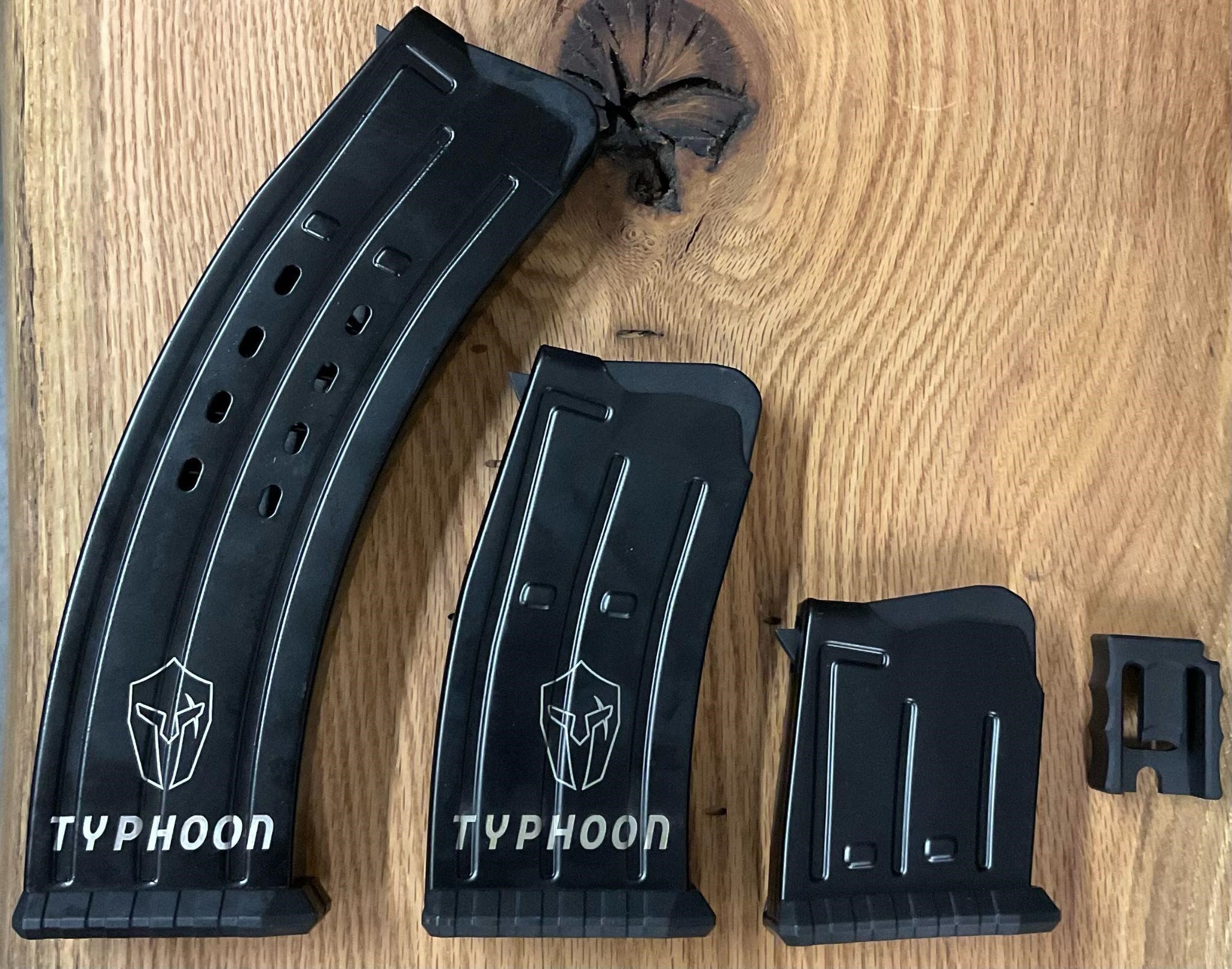 New 3 Pack of Typhoon Magazines 10,5,2 Round