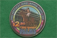 2003 Kentucky Derby Palms Casino Chip