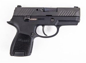 Gun LIKE NEW Sig Sauer P320SC Semi Auto Pistol 9MM
