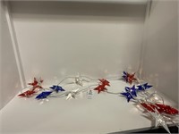 Red White and Blue Star Lights