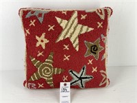 Woolen Star Spangled Pillow