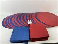 4th of July Tableware - 24 Placemats & Napkins