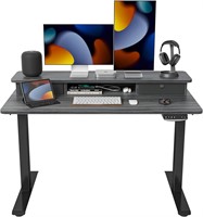 FEZIBO 48x24 Electric Standing Desk  Grey