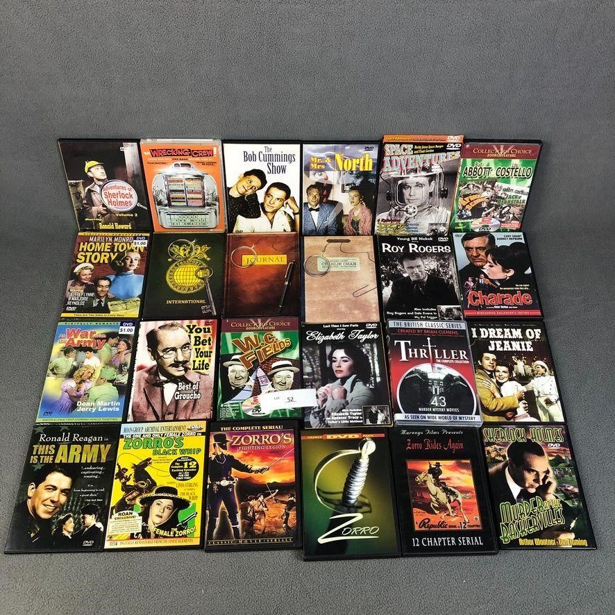 DVD's Vintage Television and Film