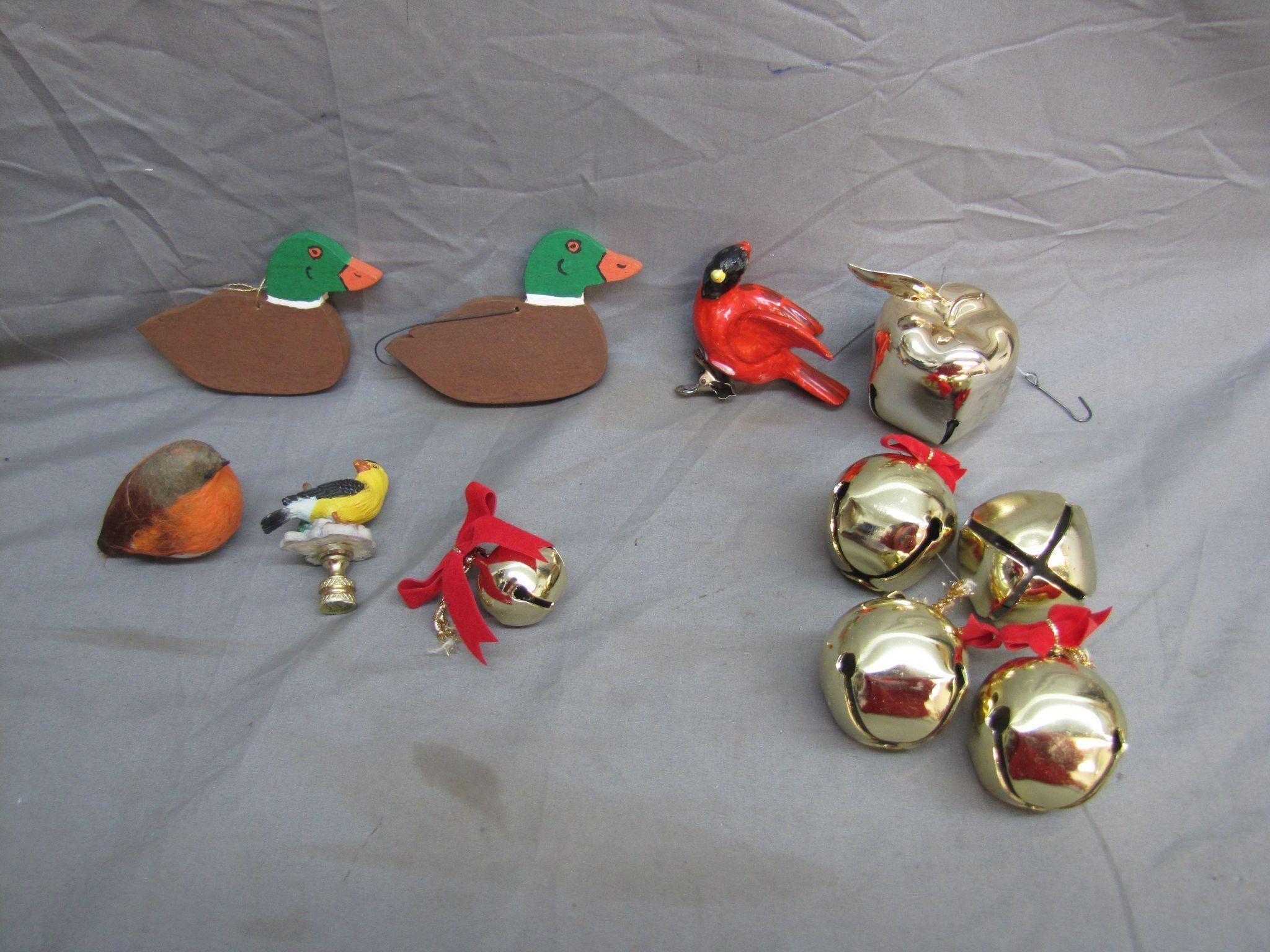 Assorted Lot Of Christmas Ornaments