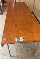 8ft. L x 32"  W x 29" H Banquet Table