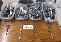 Large Quantity of Assorted Silverware. NO SHIPPING