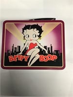 Betty boop lunch box collectible tin