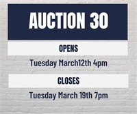 UsedTwo Auction 30 Dates and Times