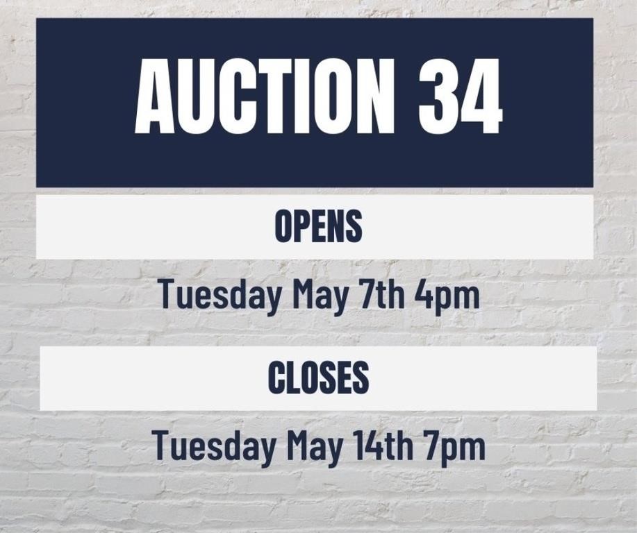 UsedTwo Auction 34 Dates and Times