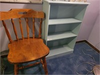 BCBR 2pc Chair, bookshelf, 3ftt X 23"w X 8 1/2"d P