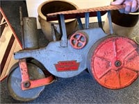 Rare Keystone Steam Roller 60 Pressed steel toy