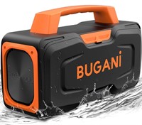 ($109) BUGANI Bluetooth Speakers, (Sealed) 80W