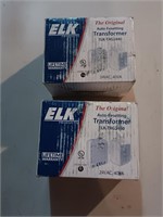 Pair of ELK Auto Resetting Transformers - NIB