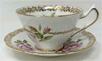 Collingwoods' Cup & Saucer - Pink Roses