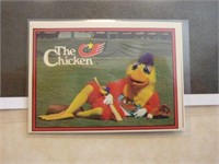 1982 Donruss San Diego Chicken Rookie Card Mascot