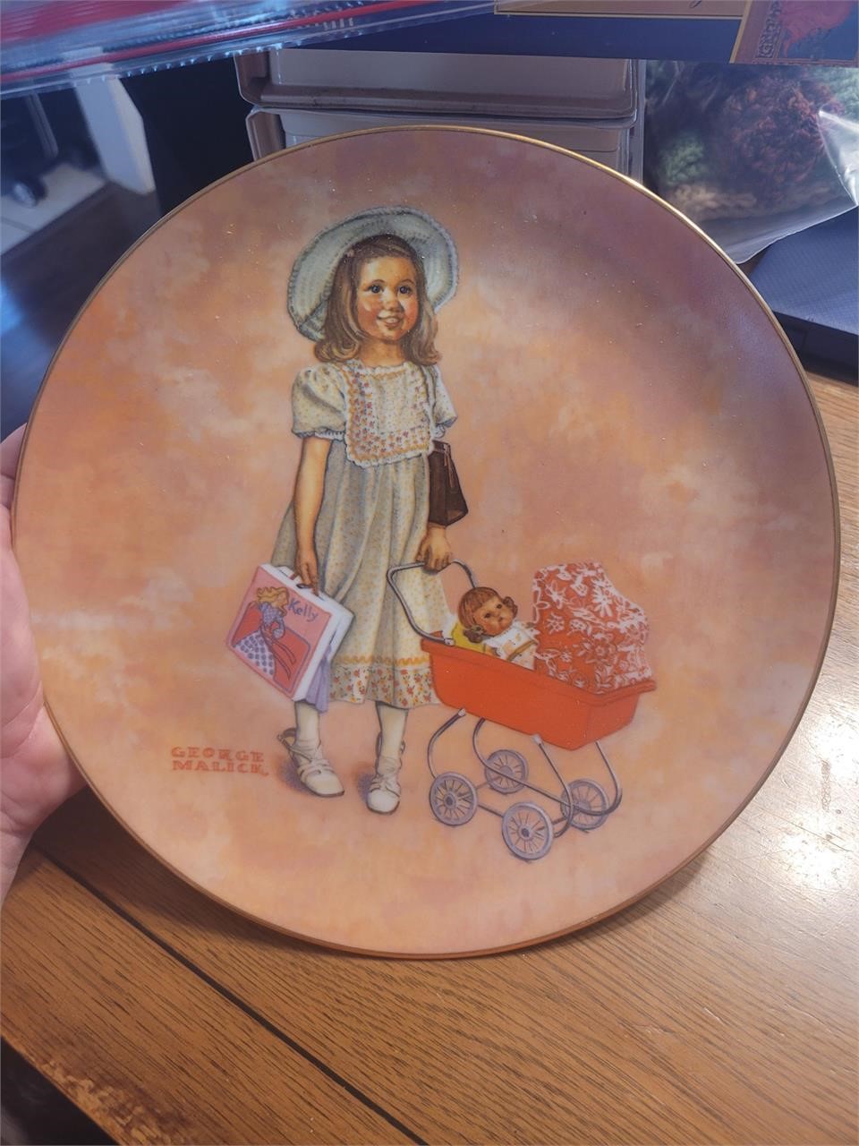 "On Her Way" 1979 Lynell Plate #387/4000