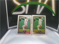 1992 Topps Gold Roger Clemens #150 With Base